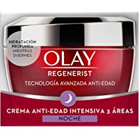 Olay Regenerist Crema de noche- Crema facial de noche sin fragancia con niacinamida y péptidos- 50 ml